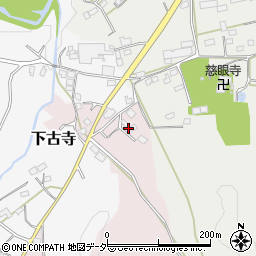 埼玉県比企郡小川町上古寺10周辺の地図
