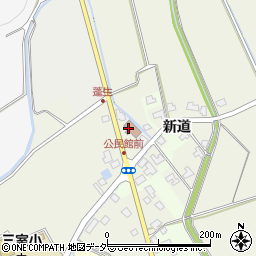 勝山市役所　遅羽児童館周辺の地図