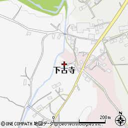 埼玉県比企郡小川町上古寺252周辺の地図