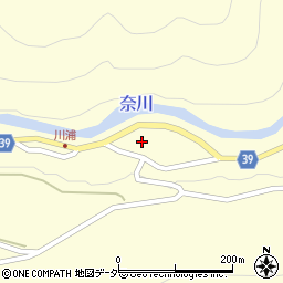 長野県松本市奈川125周辺の地図