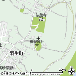 茨城県常総市羽生町717周辺の地図