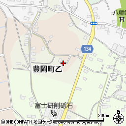 茨城県常総市豊岡町丁1638周辺の地図