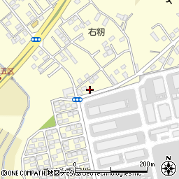 茨城県土浦市右籾2775-5周辺の地図