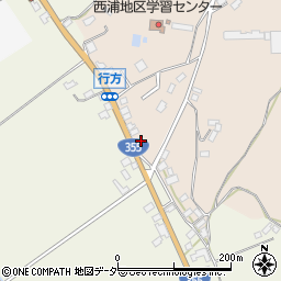 茨城県行方市行方676周辺の地図