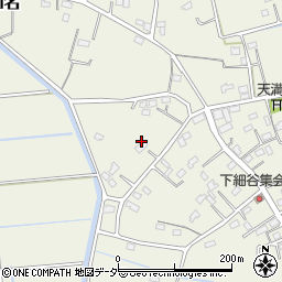 埼玉県比企郡吉見町下細谷207周辺の地図