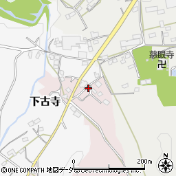 埼玉県比企郡小川町上古寺8-3周辺の地図