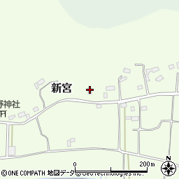 茨城県行方市新宮623-3周辺の地図