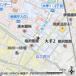 イコイ食堂周辺の地図