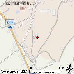 茨城県行方市行方703周辺の地図