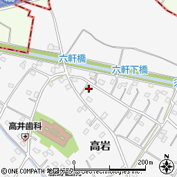 埼玉県白岡市高岩1276-1周辺の地図