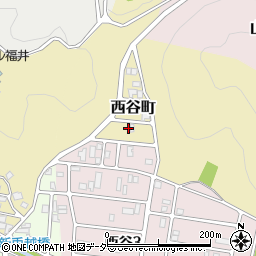福井県福井市西谷町2周辺の地図