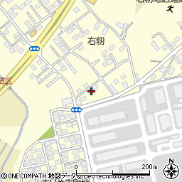 茨城県土浦市右籾2775-8周辺の地図