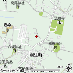 茨城県常総市羽生町1045周辺の地図