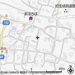 福井県勝山市平泉寺町平泉寺周辺の地図