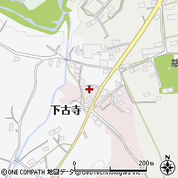 埼玉県比企郡小川町上古寺3-1周辺の地図