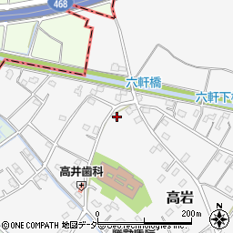 埼玉県白岡市高岩1047-3周辺の地図