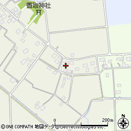 茨城県常総市十花町59周辺の地図