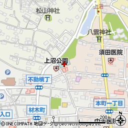 松寿荘上沼旅館周辺の地図
