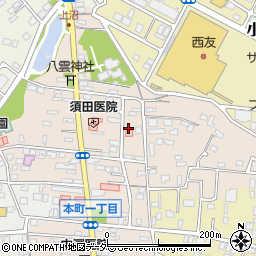 〒355-0015 埼玉県東松山市本町の地図