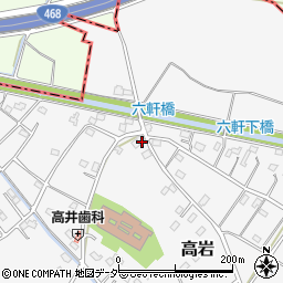 埼玉県白岡市高岩1045周辺の地図