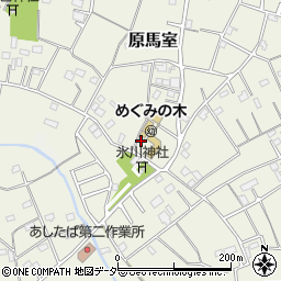 埼玉県鴻巣市原馬室4111周辺の地図