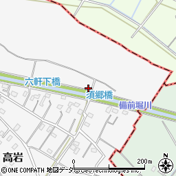 埼玉県白岡市高岩1209周辺の地図