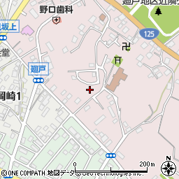 茨城県稲敷郡阿見町廻戸周辺の地図