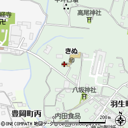 茨城県常総市羽生町952周辺の地図