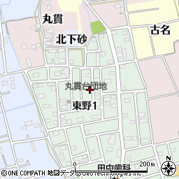 〒355-0110 埼玉県比企郡吉見町東野の地図