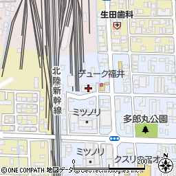 ＪＲ西日本福井運転センター周辺の地図