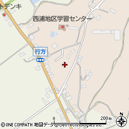 茨城県行方市行方667周辺の地図