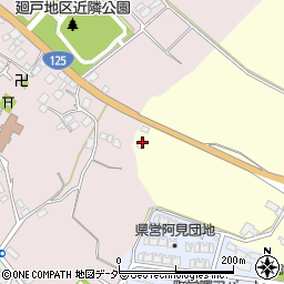 茨城県稲敷郡阿見町大室645周辺の地図