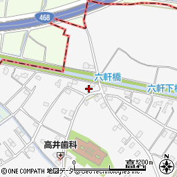埼玉県白岡市高岩1116-1周辺の地図