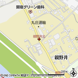 親野井北周辺の地図