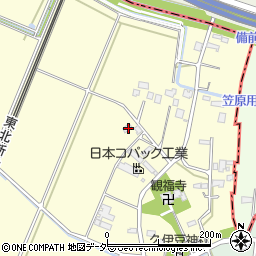 埼玉県白岡市野牛618-1周辺の地図