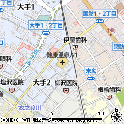 タワーリゾートマンション周辺の地図