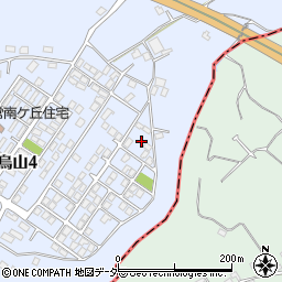 茨城県土浦市烏山4丁目1938周辺の地図