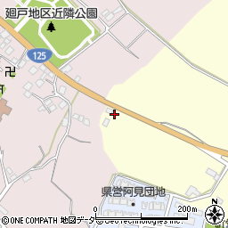 茨城県稲敷郡阿見町大室646周辺の地図