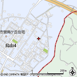 茨城県土浦市烏山4丁目1940-23周辺の地図