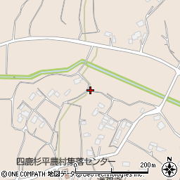 茨城県行方市四鹿周辺の地図