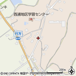 茨城県行方市行方688周辺の地図