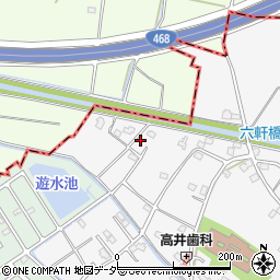 埼玉県白岡市高岩1105-4周辺の地図