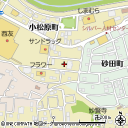 埼玉県東松山市小松原町19周辺の地図