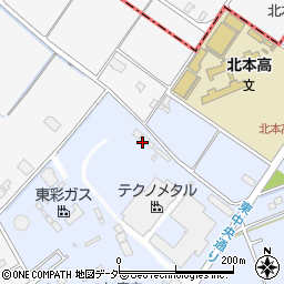 〒364-0003 埼玉県北本市古市場の地図
