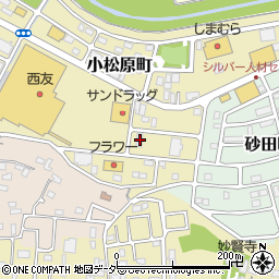 埼玉県東松山市小松原町19-1周辺の地図