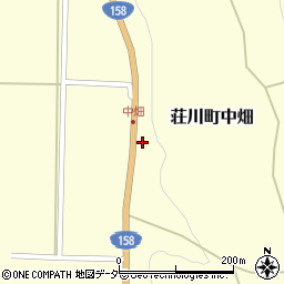 岐阜県高山市荘川町中畑260周辺の地図