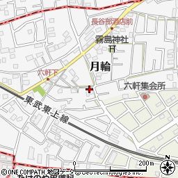 カギ屋さん２４　埼玉県・比企郡・滑川町店周辺の地図