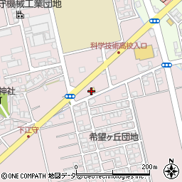 ローソン福井下江守店周辺の地図