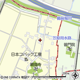 埼玉県白岡市野牛609-4周辺の地図