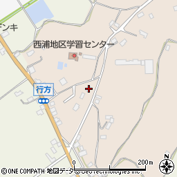 茨城県行方市行方660周辺の地図